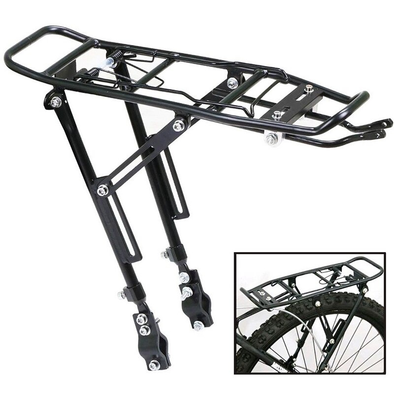 Cycling Gear Storage Rack - 1PC Alloy Rear Bicycle Rack Carrier