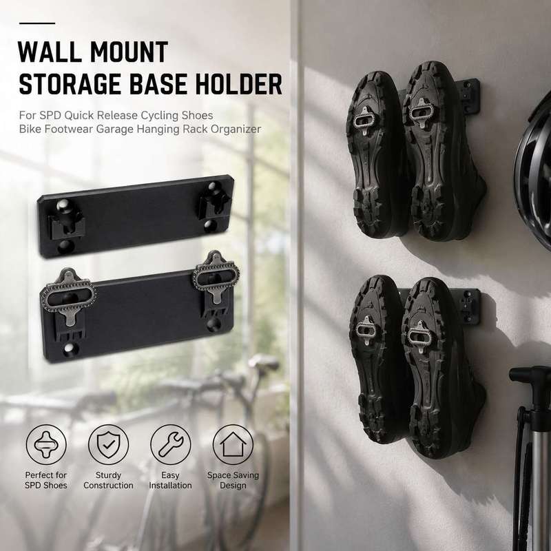 Garage Wall Hanging Mount Base - Cycling Gear Wall Storage 评论和价格