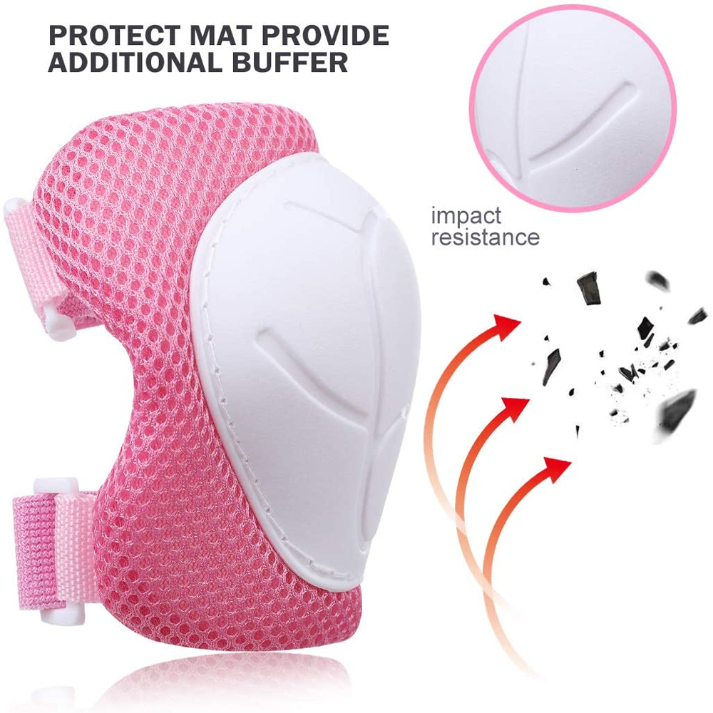 6Pcs/Set Protective Gears Set  - Cycling Safety Gear For Kids 评论和价格