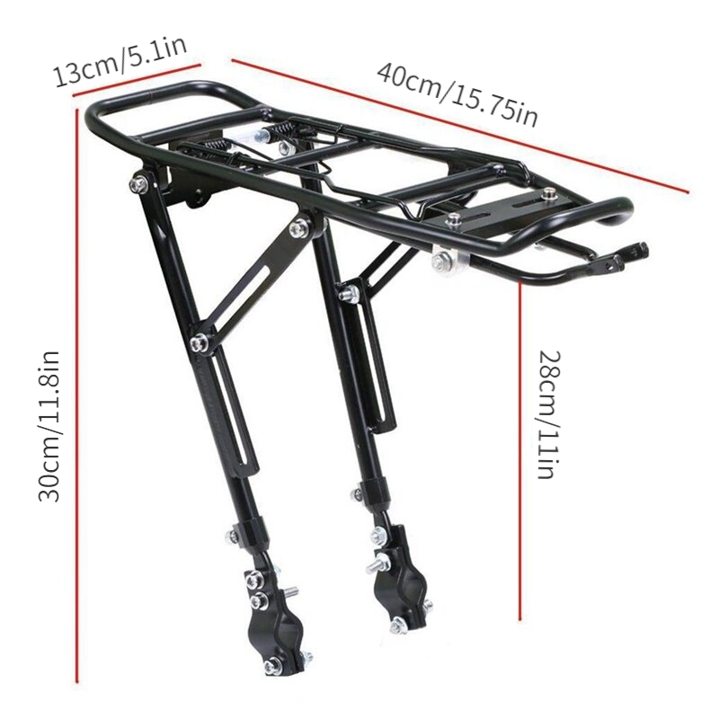 1PC Alloy Rear Bicycle  Rack C - Cycling Gear Storage Rack 评论和价格