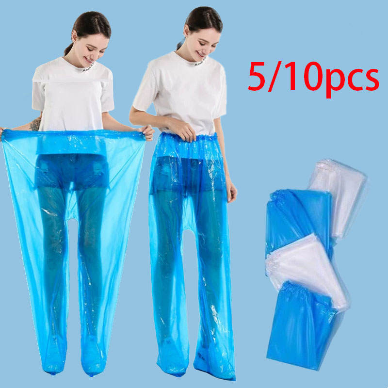 5/10Pcs Disposable Raincoat Pa - Cycling Gear Rain 评论和价格