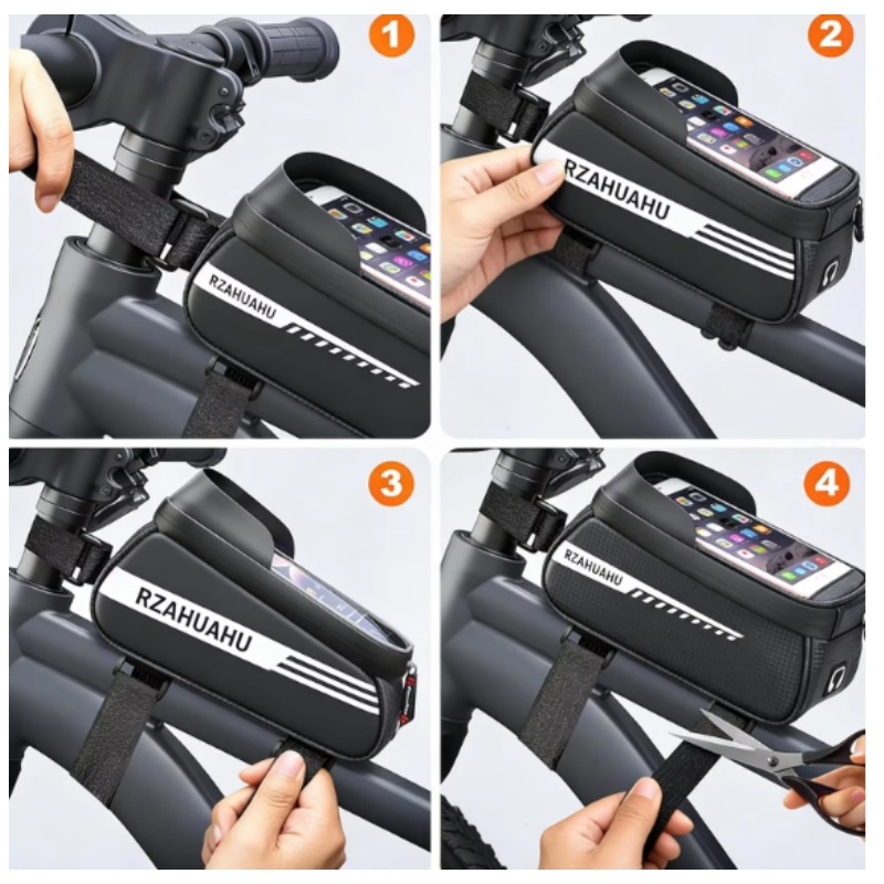 Waterproof Sun Visor Touch Scr - Cycling Gear Organizer Bag 评论和价格