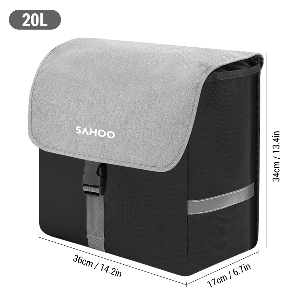 SAHOO Bicycle Side Bag Bike Re - Cycling Gear Storage Rack 评论和价格