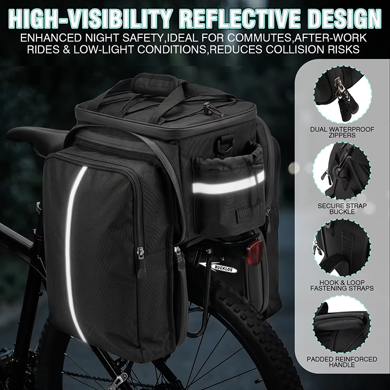 BUCKLOS 19L MTB Bicycle Carrie - Cycling Gear Storage Rack 评论和价格