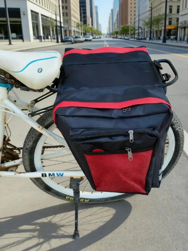MTB Bicycle Carrier Bag Rear R - Cycling Gear Storage Rack 评论和价格
