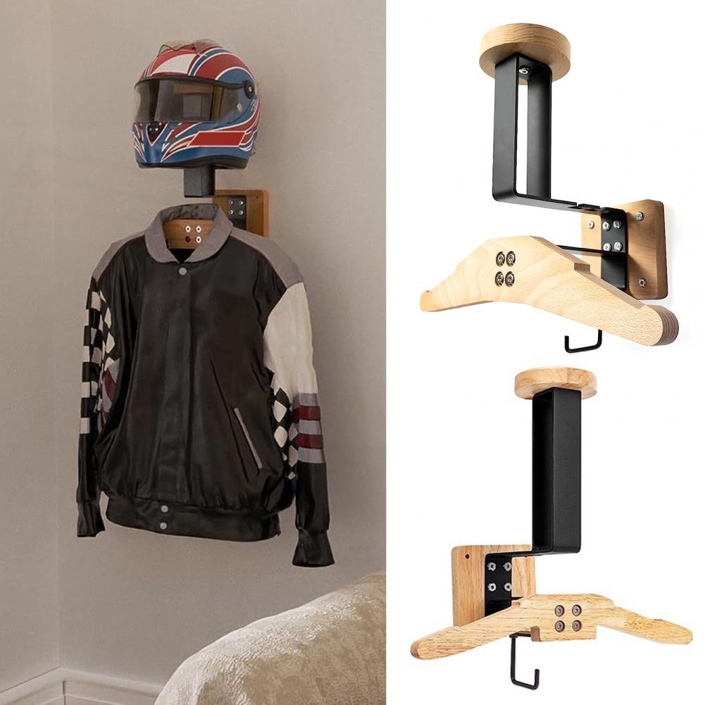 Vest Hanger Wall Mount Motorcy - Cycling Gear Wall Storage 评论和价格