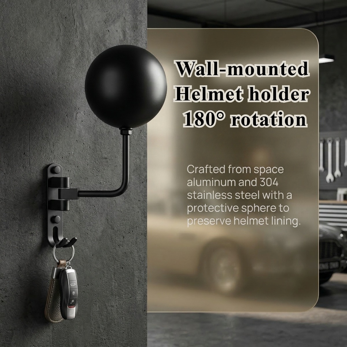 180° Swivel Wall Mount Bike He - Cycling Gear Wall Storage 评论和价格