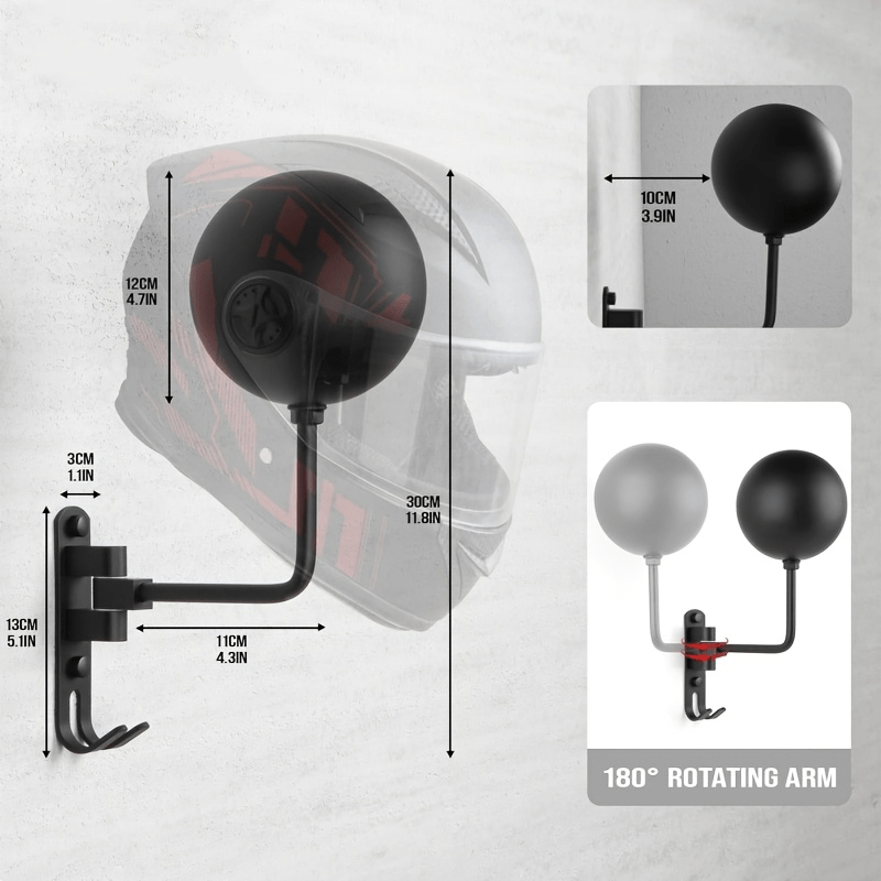 180° Swivel Wall Mount Bike He - Cycling Gear Wall Storage 评论和价格
