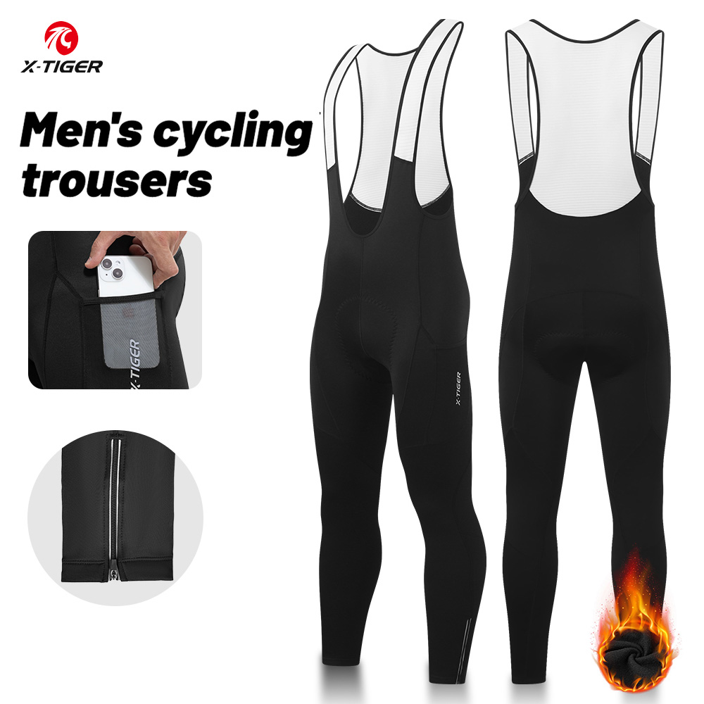 X-TIGER Men Winter Cycling Bib - Cycling Gear To Keep You Warm 评论和价格