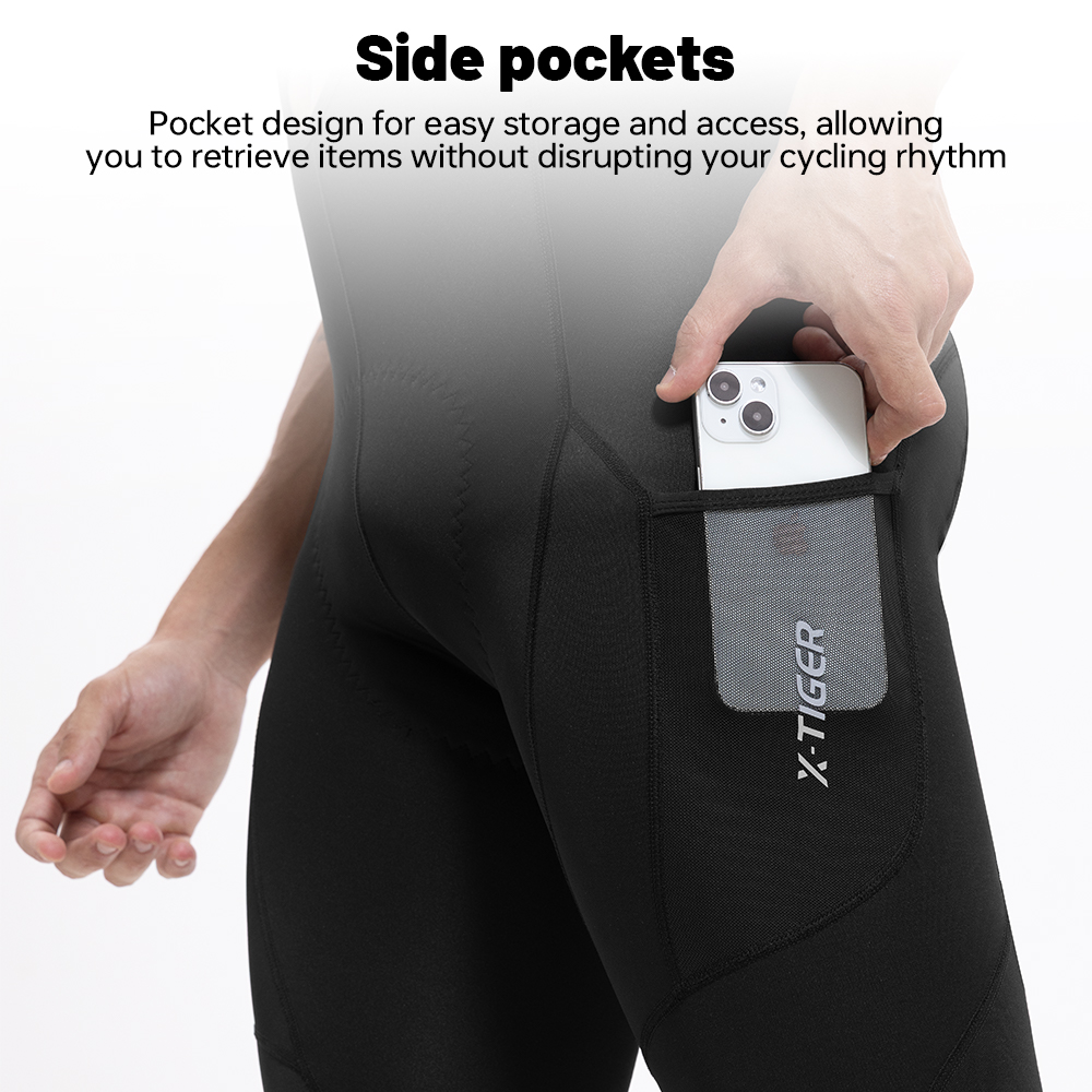 X-TIGER Men Winter Cycling Bib - Cycling Gear To Keep You Warm 评论和价格