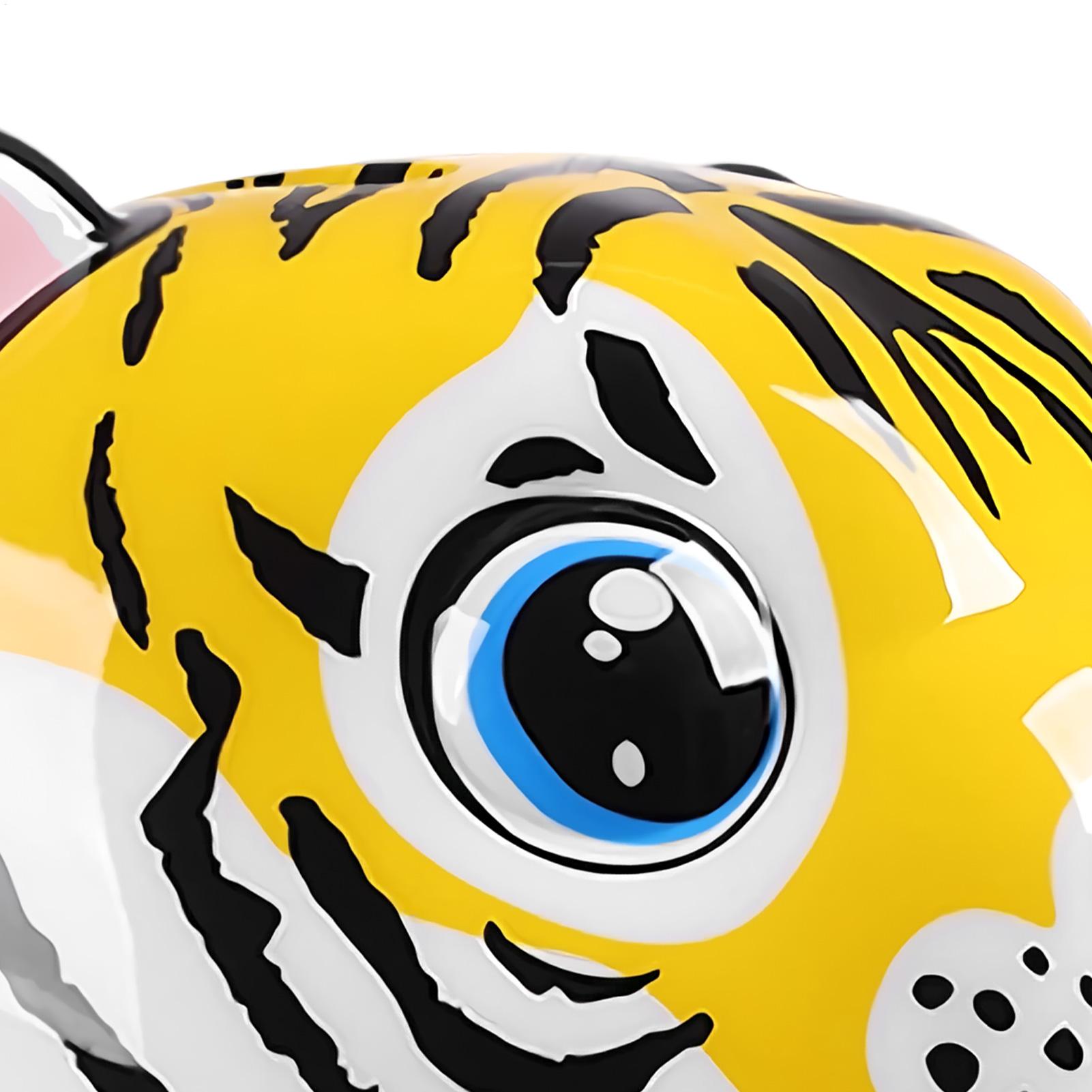 Kids Helmet Tiger Pattern Adju - Cycling Safety Gear For Kids 评论和价格