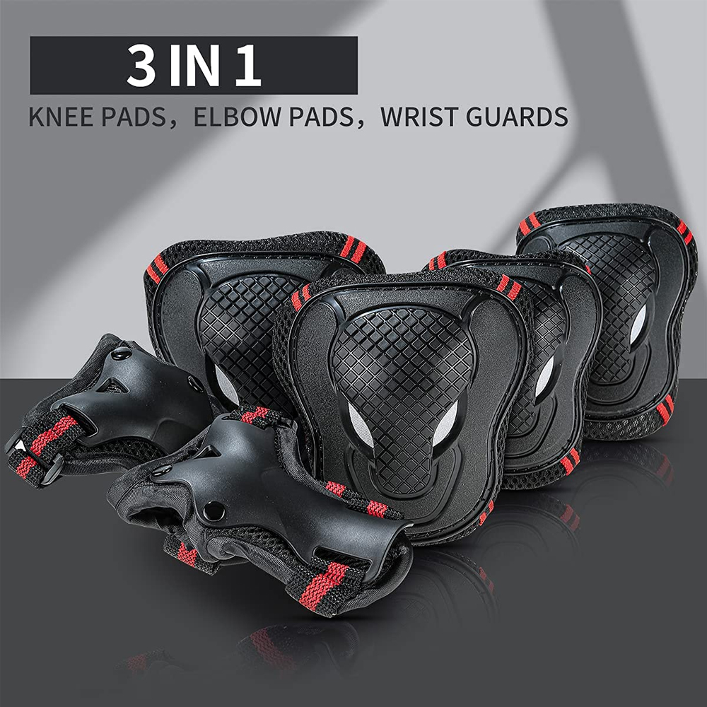 6Pcs/Set Sports Protective Gea - Cycling Protective Gear Kids 评论和价格
