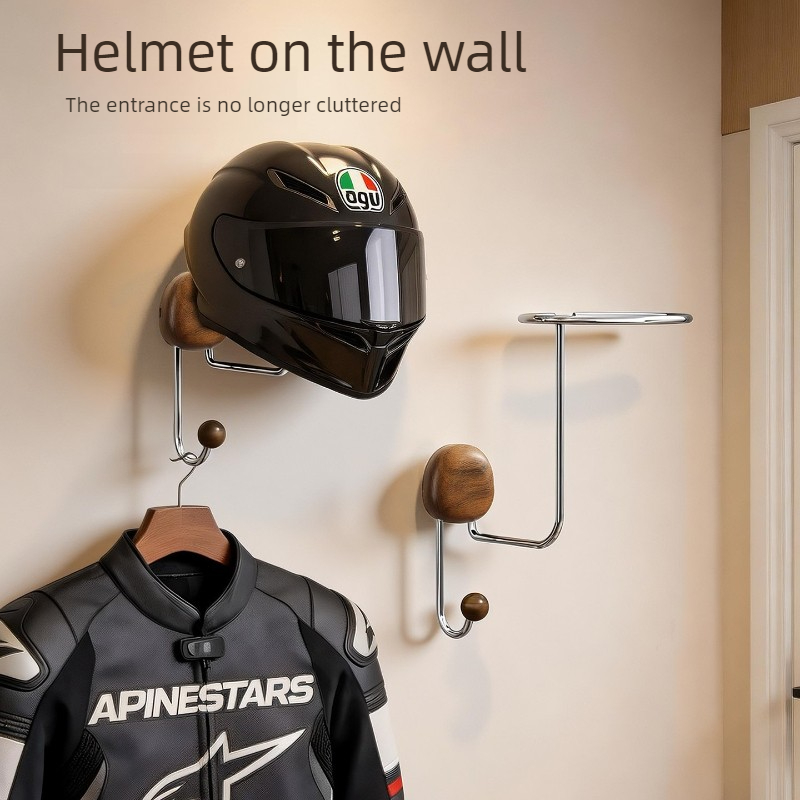 Wall Mount Helmet Storage Rack - Cycling Gear Storage Rack 评论和价格