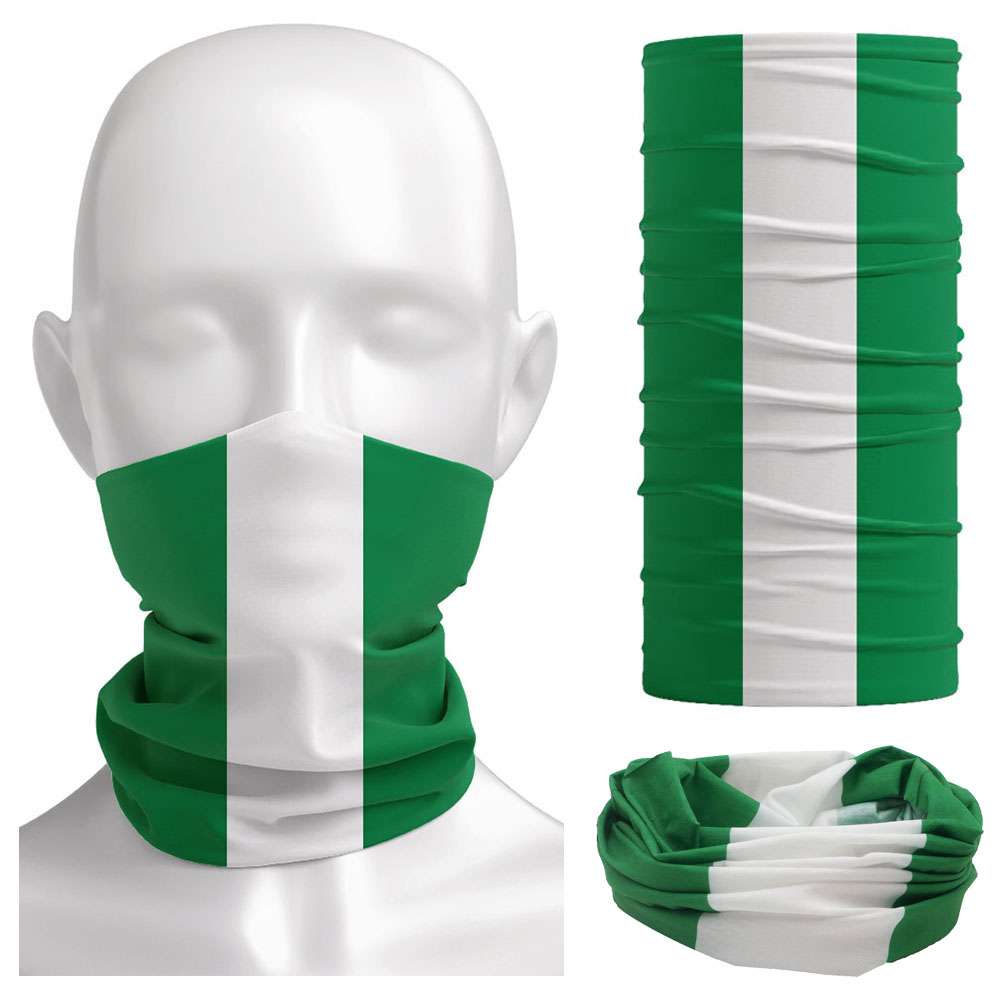Nigeria Flag Bandanna Women Ne - Cycling Gear Ladies 评论和价格