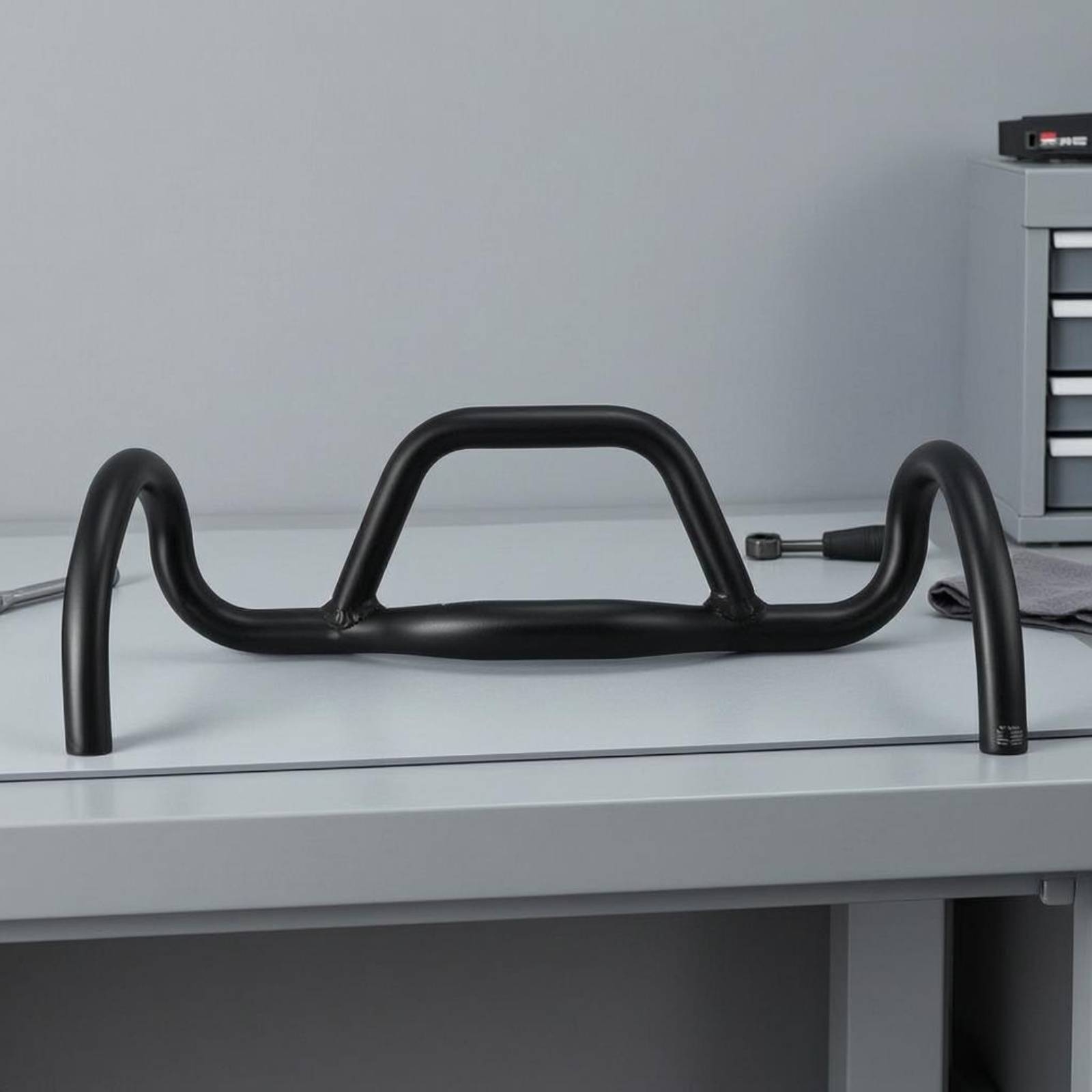 Aluminum Drop Bar 31.8 Mm Clam - Cycling Gear Black 评论和价格