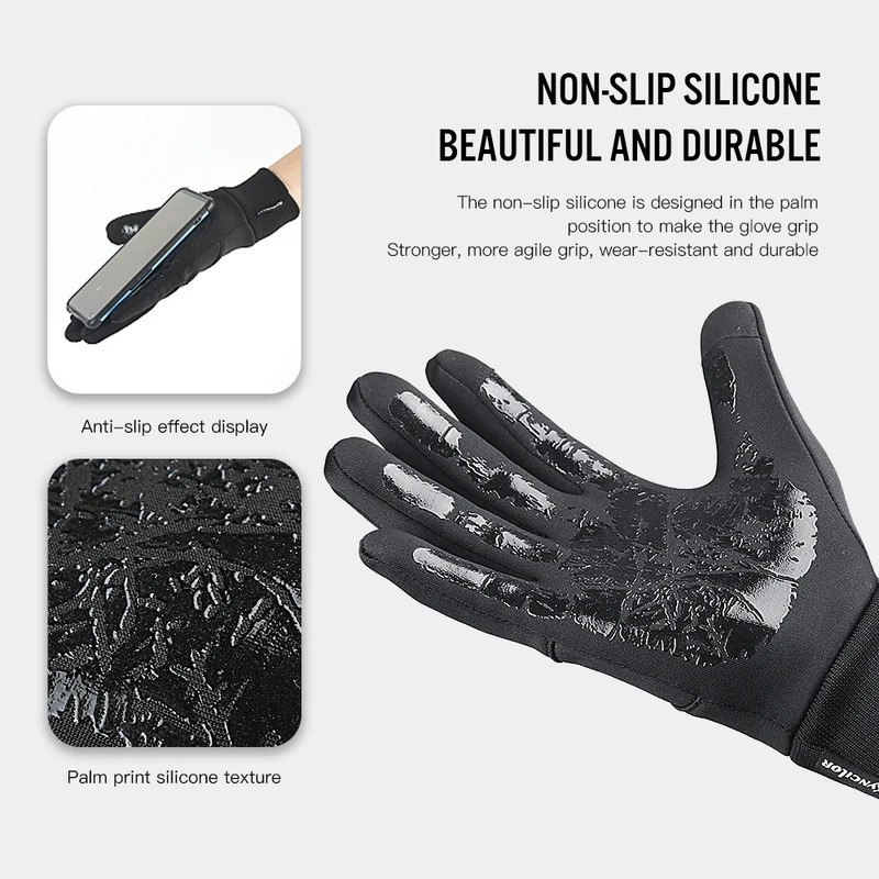 Winter Cycling Gloves for Men  - Cycling Gear Waterproof 评论和价格